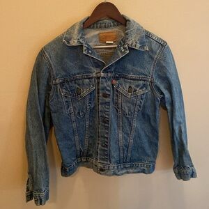 Men’s Levi’s vintage made in USA Jean jacket size 38 small  [SEE MEASUREMENTS]